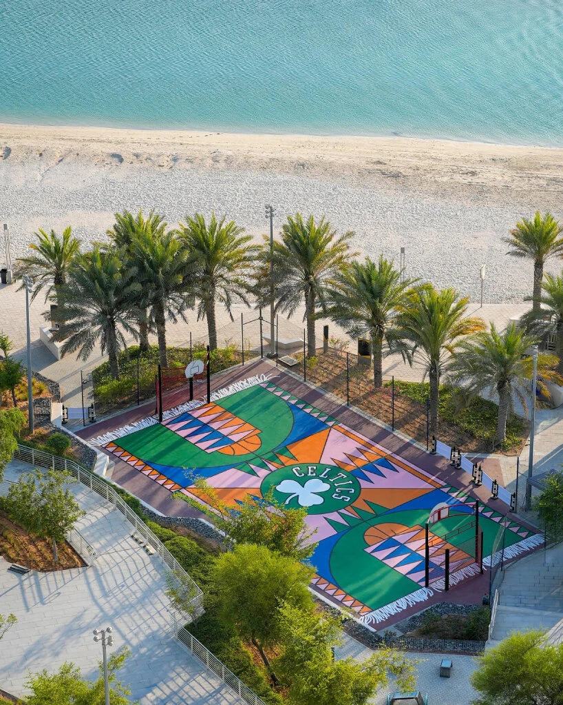 Làm sân bóng rổ khu resorts